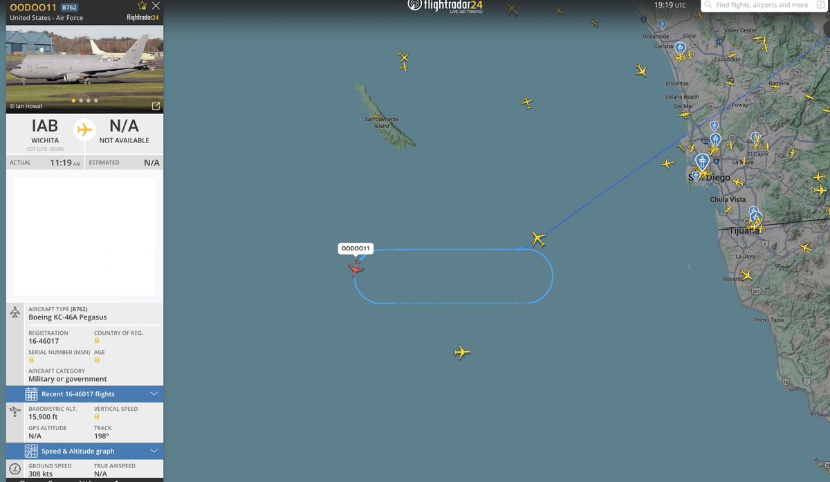 Abdur_Rashid's tweet photo. Not only did they close the I-5 Fwy in Oceanside, they rerouted air traffic as well. There are a lot of military aircraft in the air today.
Happy 250th.⚓️
#B707 #MV22 #KC46A #CH53E #EA18 #KC130J #DC10-40 #MH60R #F18 #refueling #GoNavy #Marines #livefire https://t.co/n7tn8AfDK4
