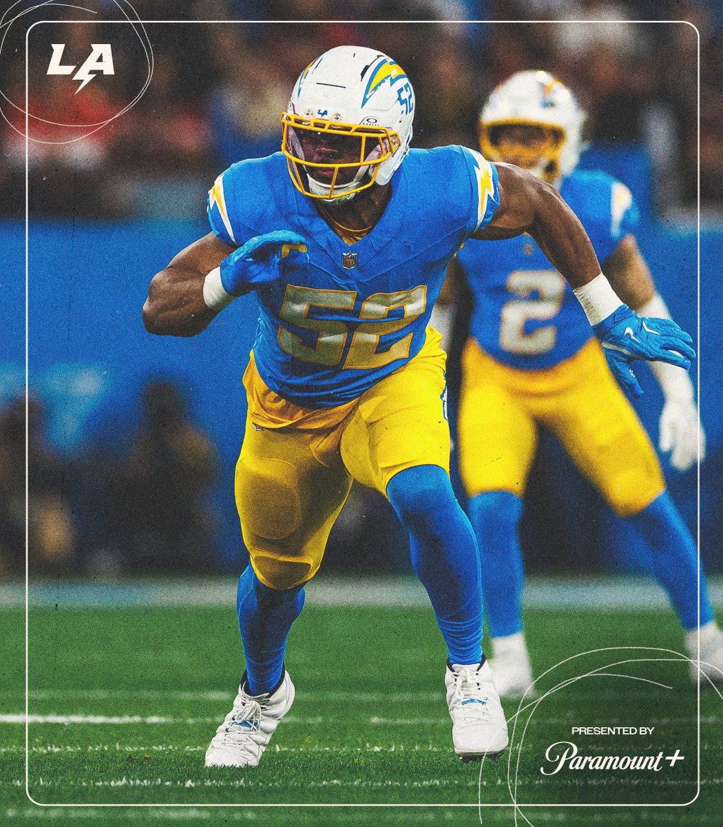 chargers's tweet photo. we have activated OLB khalil mack and LB denzel perryman from reserve/injured ahead of tomorrow's game + other roster moves 

→ https://t.co/ZdCvQK9OQQ https://t.co/iFEwZ83ffj