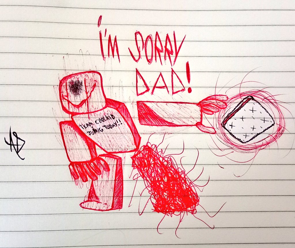 AlissDorgado404's tweet photo. New Drawnings! But not Sonic 🥲

(I think I'm addicted to Forsaken.)

#Roblox #Forsaken #Fanart #C00LKIDD #1x1x1x1 #fypシ #ForsakenNews #idk #BookDraw https://t.co/g36QCLM0tU
