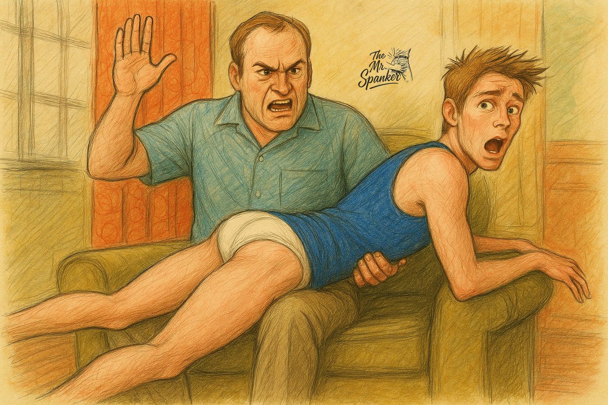 You know what happens when you skip weekend chores—Dad’s got a spanking waiting for you, and he’s not shy about handing it out. Better get those chores done next time! 😆👋
Introducing: Patrick Schwarzenegger 🍑
#spanking #gayspanking #Discipline