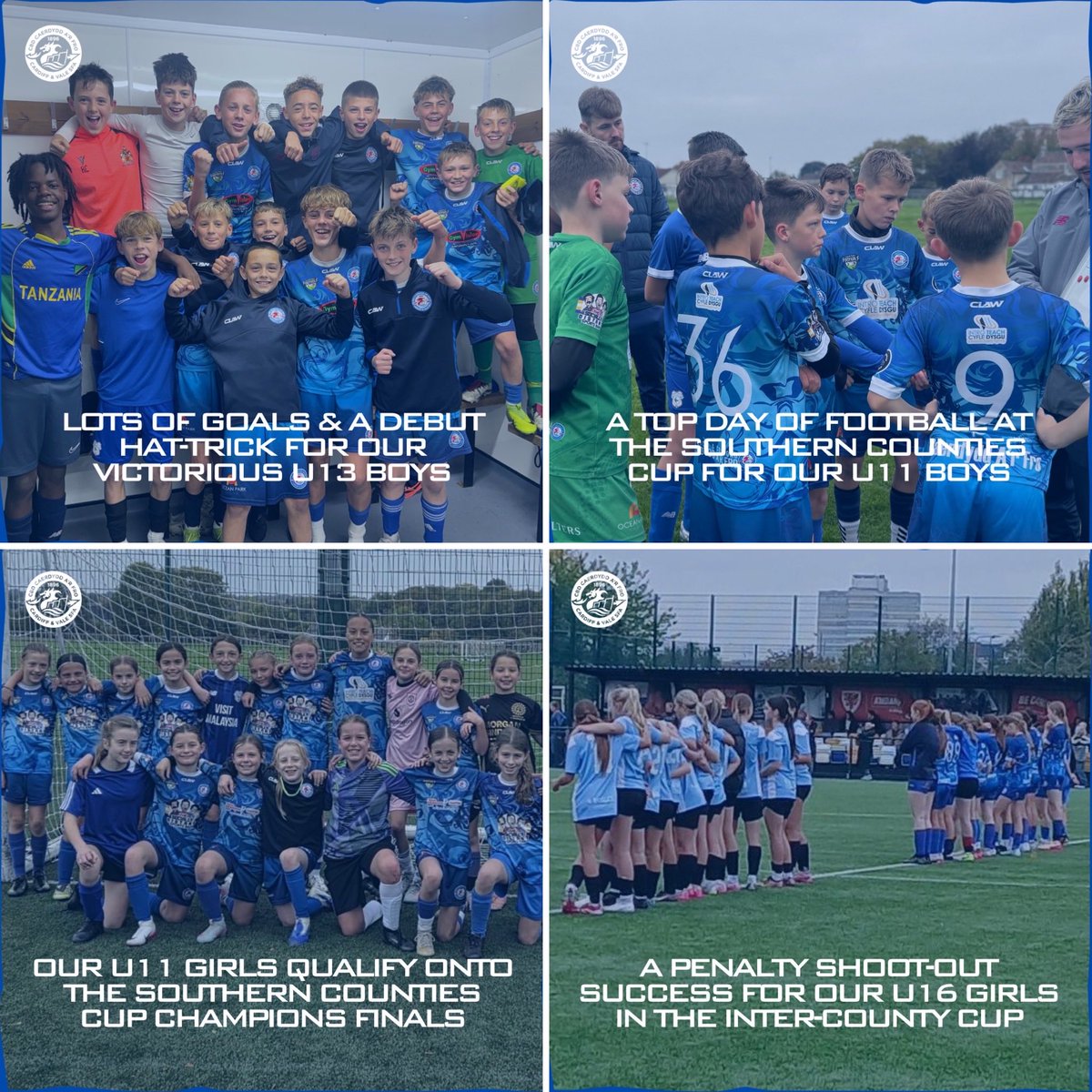 CVSFA's tweet image. ᴛʜɪꜱ ᴘᴀꜱᴛ ᴡᴇᴇᴋ ᴀᴛ ᴄᴀʀᴅɪꜰꜰ &amp;amp; ᴠᴀʟᴇ ꜱꜰᴀ..

Promising starts to new @WSFA_InterAssoc campaigns, visits over the bridge to Bath, and penalty shootout excitement at @oceanparkarena1.

#SchoolCountyCountry 
@WelshSchoolsFA