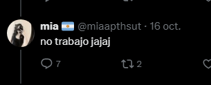 SebaBuchieri's tweet photo. @miaapthsut @robertolrata pero si no trabajas, cómo va a ser tu plata? xd https://t.co/502uOj2krV