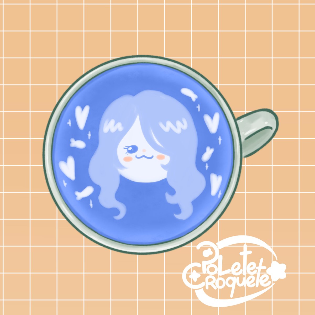 PoleteCroquete's tweet photo. ✨New raid reward!✨
My lovely raiders become latte art, here are some more! Tysm for the raids MWAH~☕✨

☕ ViridianGhost ✨ tanuki_suzuki ✨ @octolaguna ✨ @JulieKarbon ☕

#vtuber #art #latte #twitch https://t.co/EPzAxU2rbp
