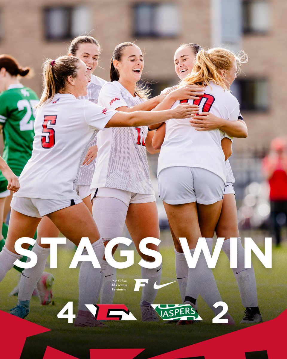 The only way to celebrate 🎉

▶️: fairfieldstags.com/news/2025/10/1…

⚽️🤘