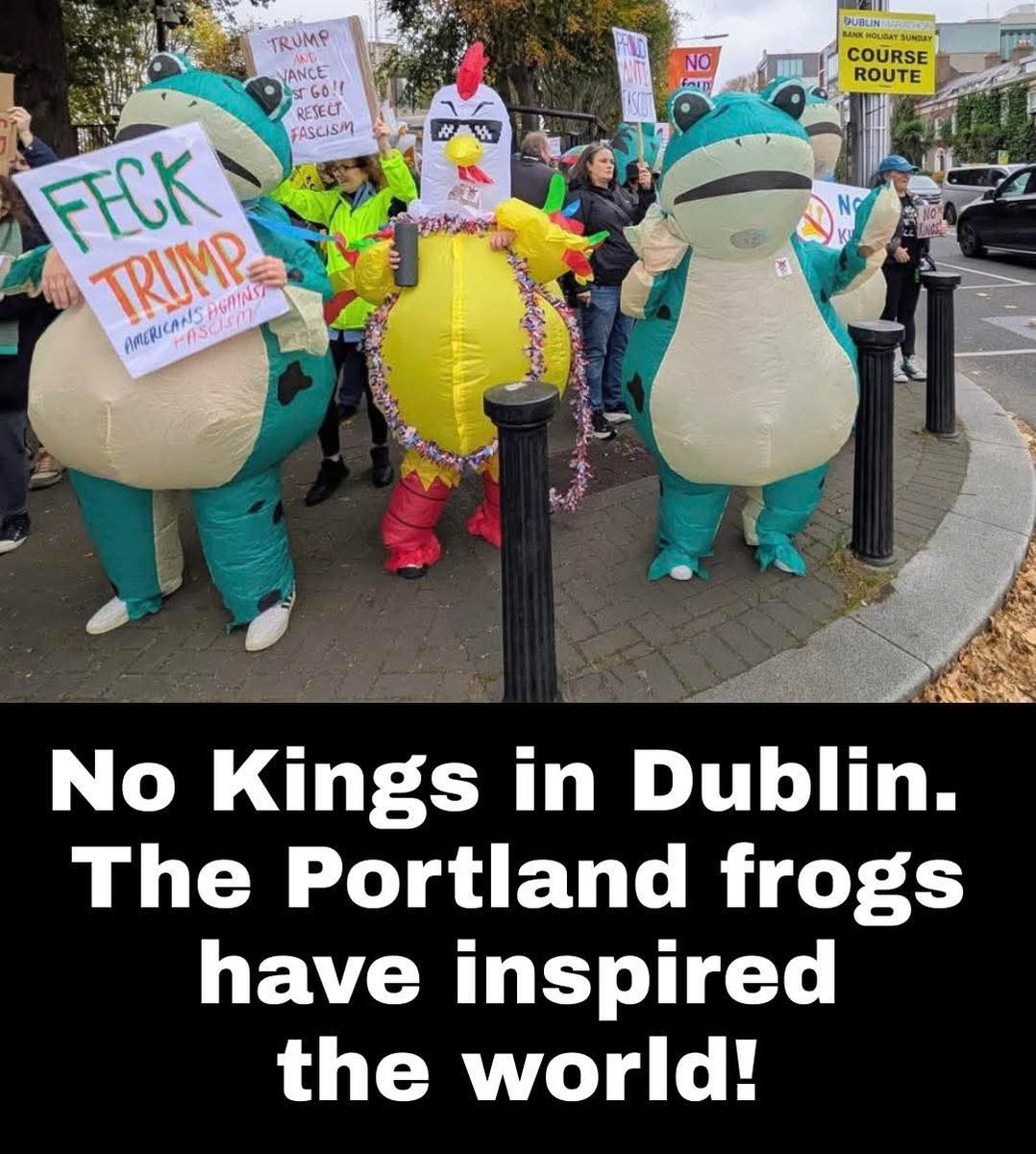 maura_resister's tweet image. Long live the frog of democracy