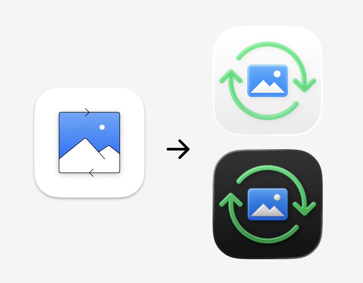 ProdCoder's tweet image. New app icon. What do you think? Picked them up from the icon composer today