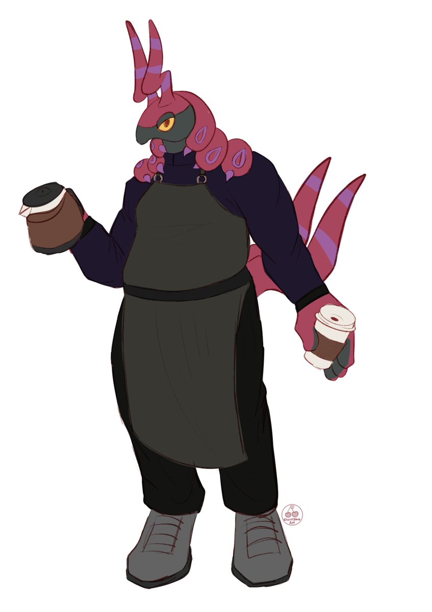 Cherry.b0mb (@cherryb0mb_art) on Twitter photo Thank you so much to <a href="/MaxDaHooman/">MaxDaHooman</a> for commissioning me for a sketch illustration!
#vgencomm #Scolipede #Pokemon Thank you so much to <a href="/MaxDaHooman/">MaxDaHooman</a> for commissioning me for a sketch illustration!
#vgencomm #Scolipede #Pokemon
