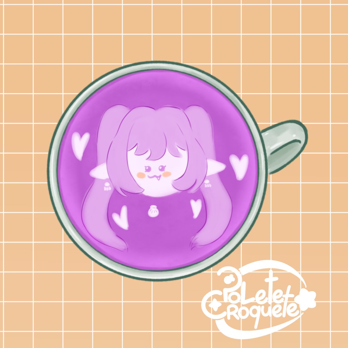 PoleteCroquete's tweet photo. ✨New raid reward!✨
My lovely raiders become latte art, here are some more! Tysm for the raids MWAH~☕✨

☕ ViridianGhost ✨ tanuki_suzuki ✨ @octolaguna ✨ @JulieKarbon ☕

#vtuber #art #latte #twitch https://t.co/EPzAxU2rbp