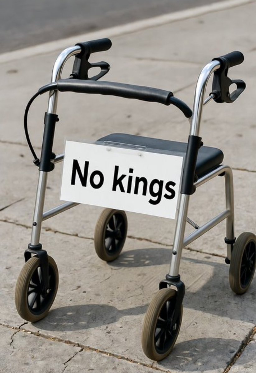 iAnonPatriot's tweet image. This is VERY popular at today’s ’No Kings’ protests.