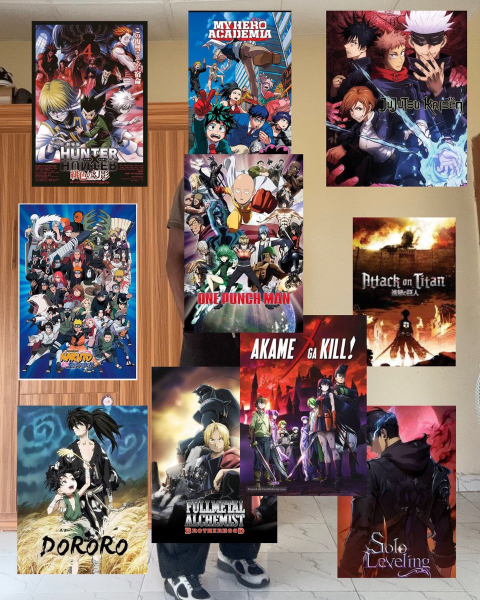 ade__sama's tweet photo. Okay okay. 

I give you 10 anime to get to know me😄❤️. https://t.co/eDiuu9uJku