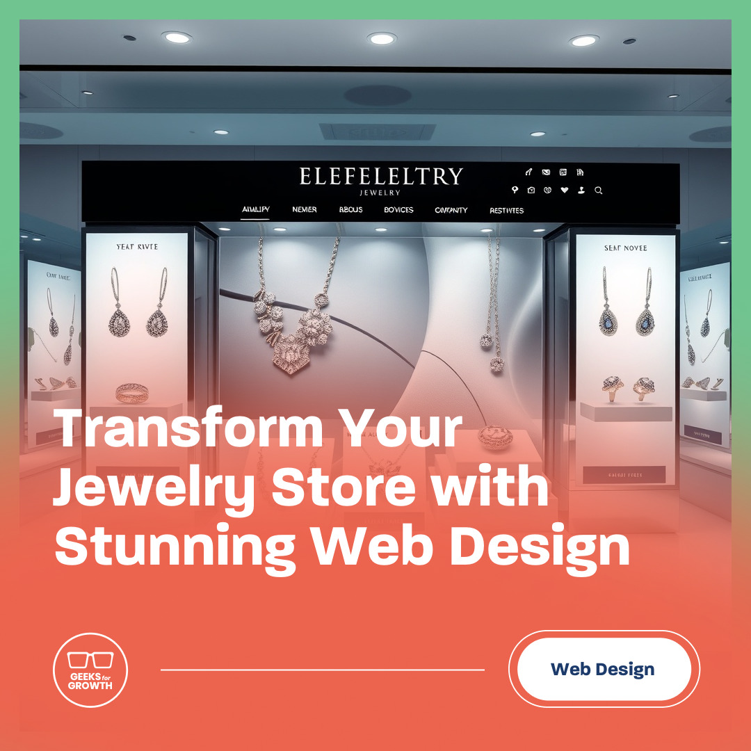 G4GWebDesign's tweet image. Elevate your jewelry store online with elegant web design! Use high-quality images, sleek layouts, and seamless navigation to enhance user experience and boost sales. Transform browsing into buying today!