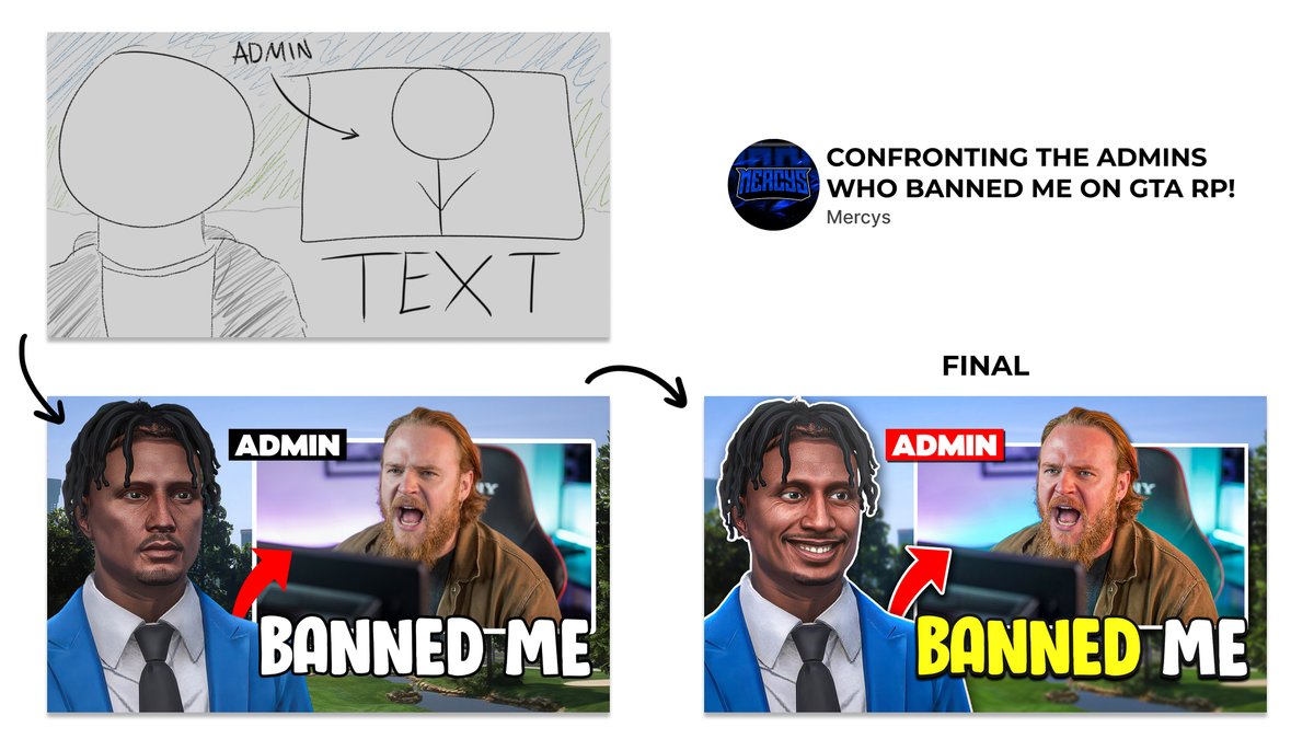 Recent GTA RP thumbnail for Mercys🎨