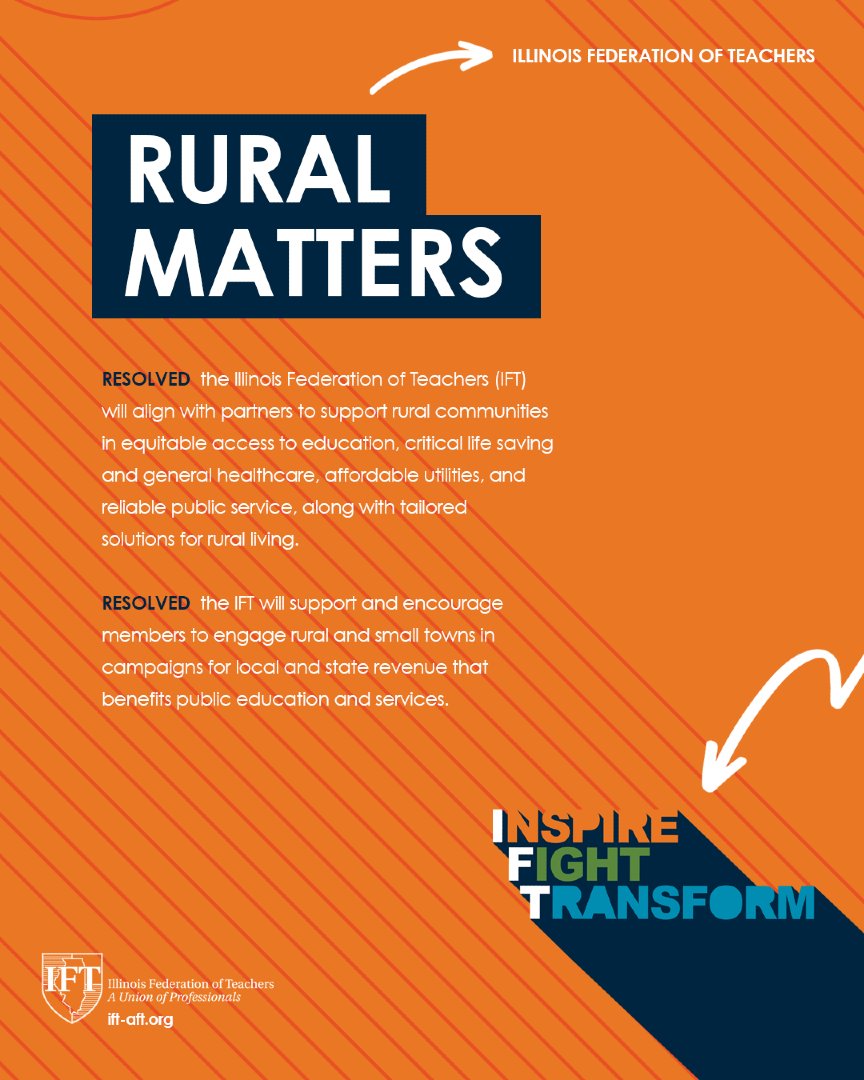 iftaft's tweet photo. The resolutions passed at our triennial convention are a roadmap to build an even stronger, more united future that reflects the voices of our members and the needs of our students and communities. #InspireFightTransform #IFTstrong https://t.co/7qms8KSqjD