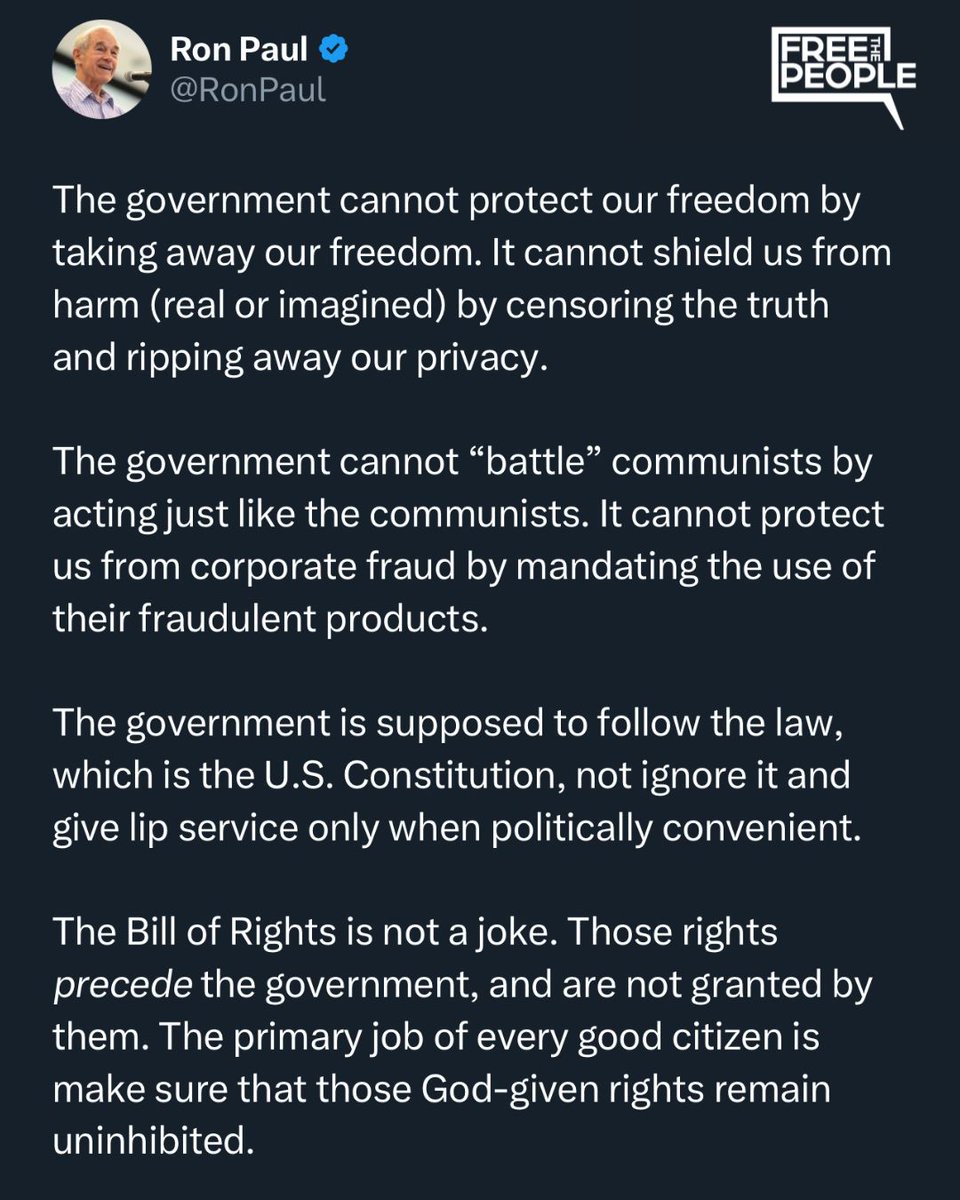 .<a href="/RonPaul/">Ron Paul</a> is right.