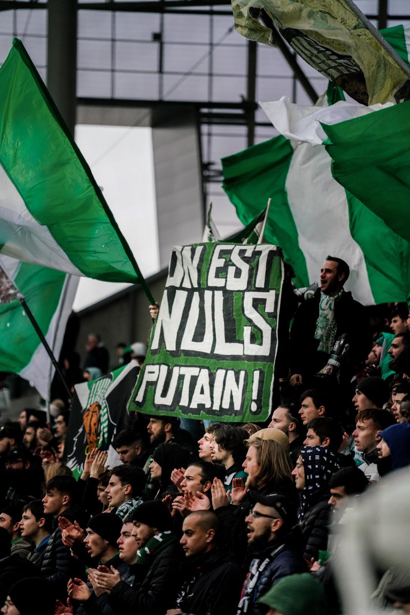 l'ASSE quand ça joue à domicile :