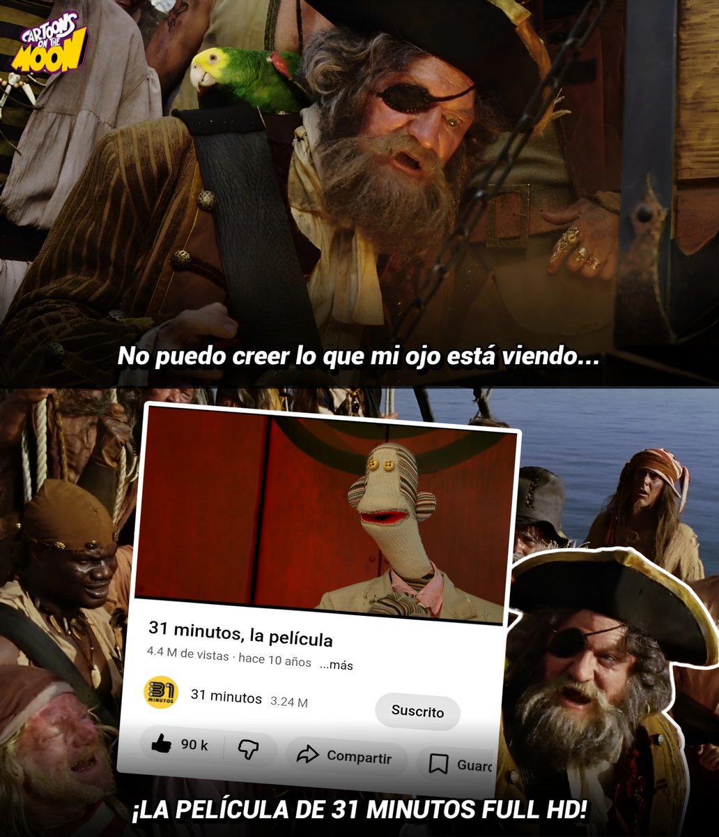 Después de cinco años, el canal oficial de 31 MINUTOS ha resubido la película completa en alta definición.

Además, han vuelto a publicar los episodios del programa para disfrutarlos sin necesidad de Prime Video.