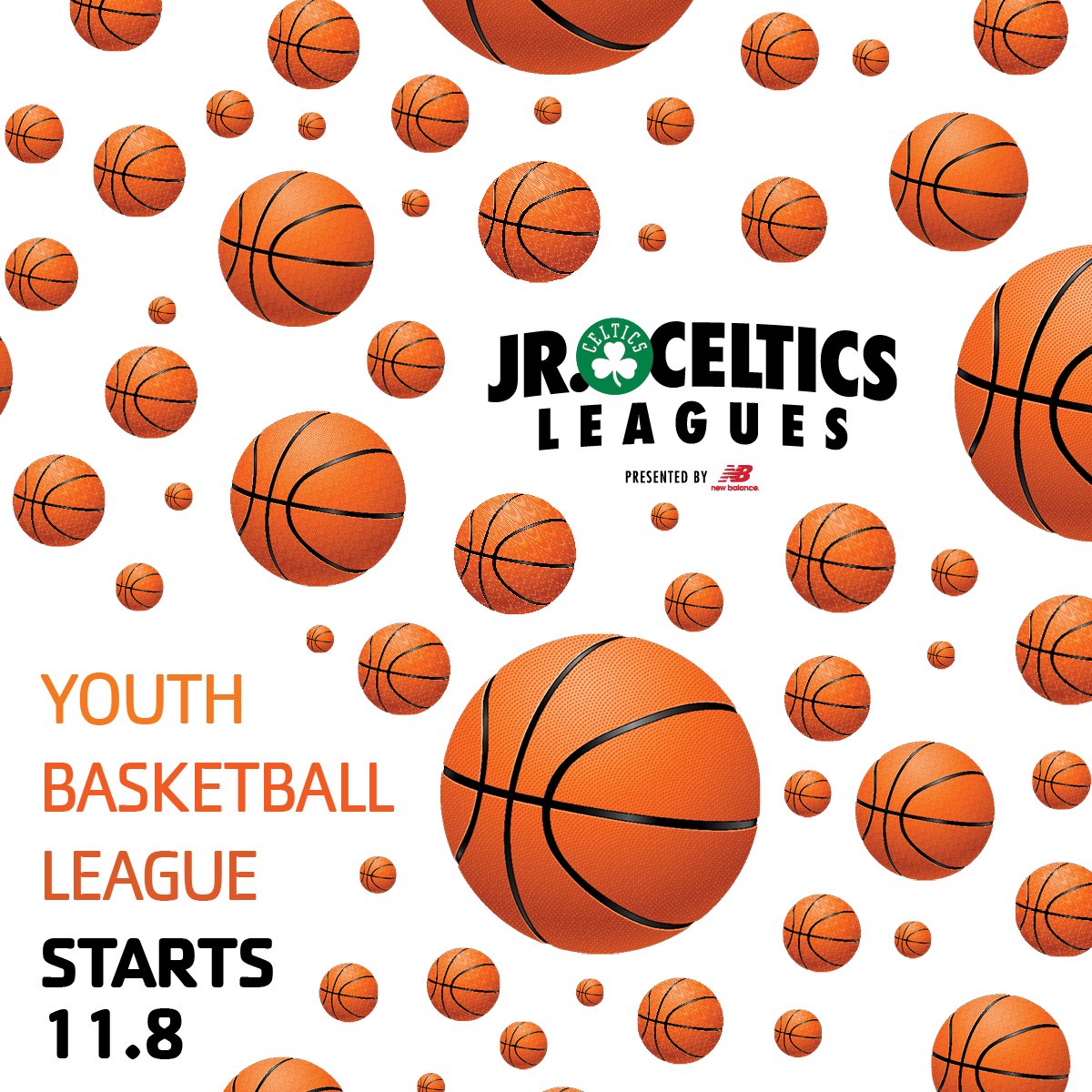 Parents: looking for a fun, positive program this fall? 🍂
Kids: ready to ball out like the <a href="/Celtics/">Boston Celtics</a>? 🏀
Deadline to join the Jr. Celtics League is Oct. 25th—sign up before it’s too late!
➡️  bit.ly/jrcelticsatthey
#JrCeltics #OldColonyY
