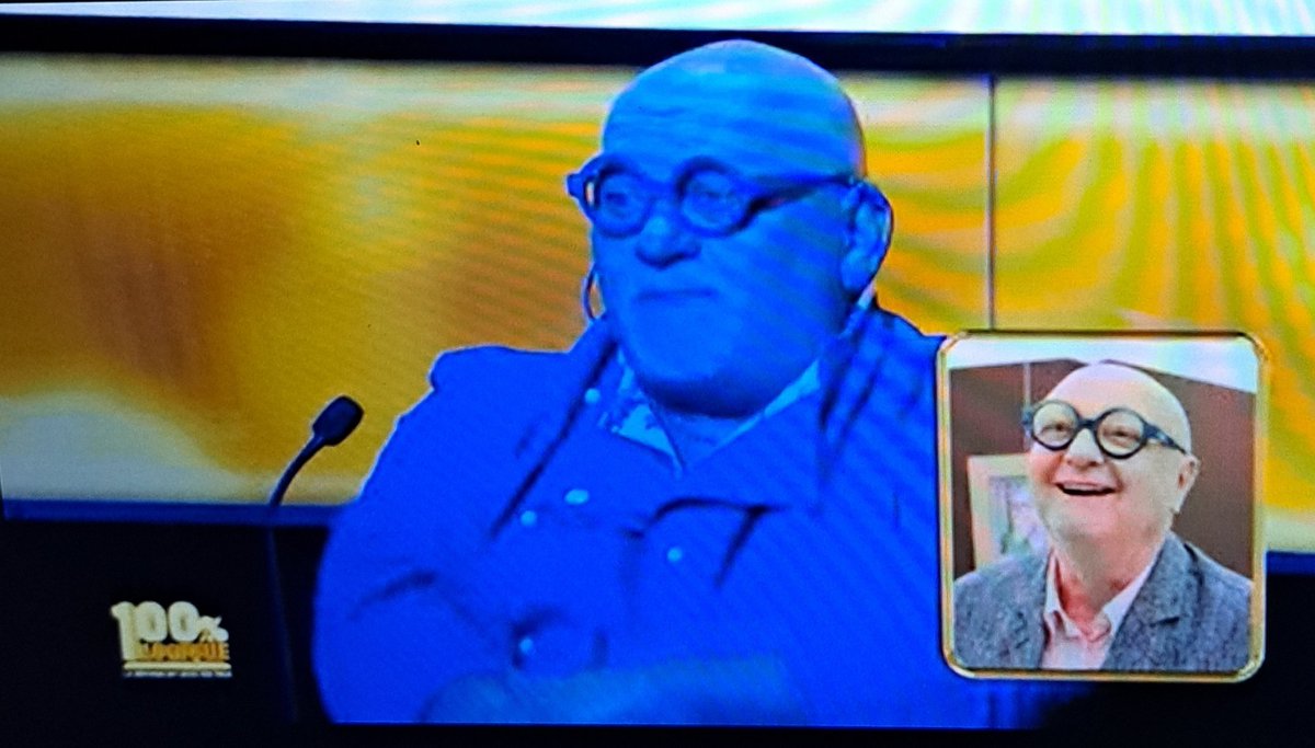 On a retrouvé le sosie de Jean-Pierre Coffe ce soir dans #100Logique ! 🤓 <a href="/cyrilferaud/">Cyril Féraud</a>