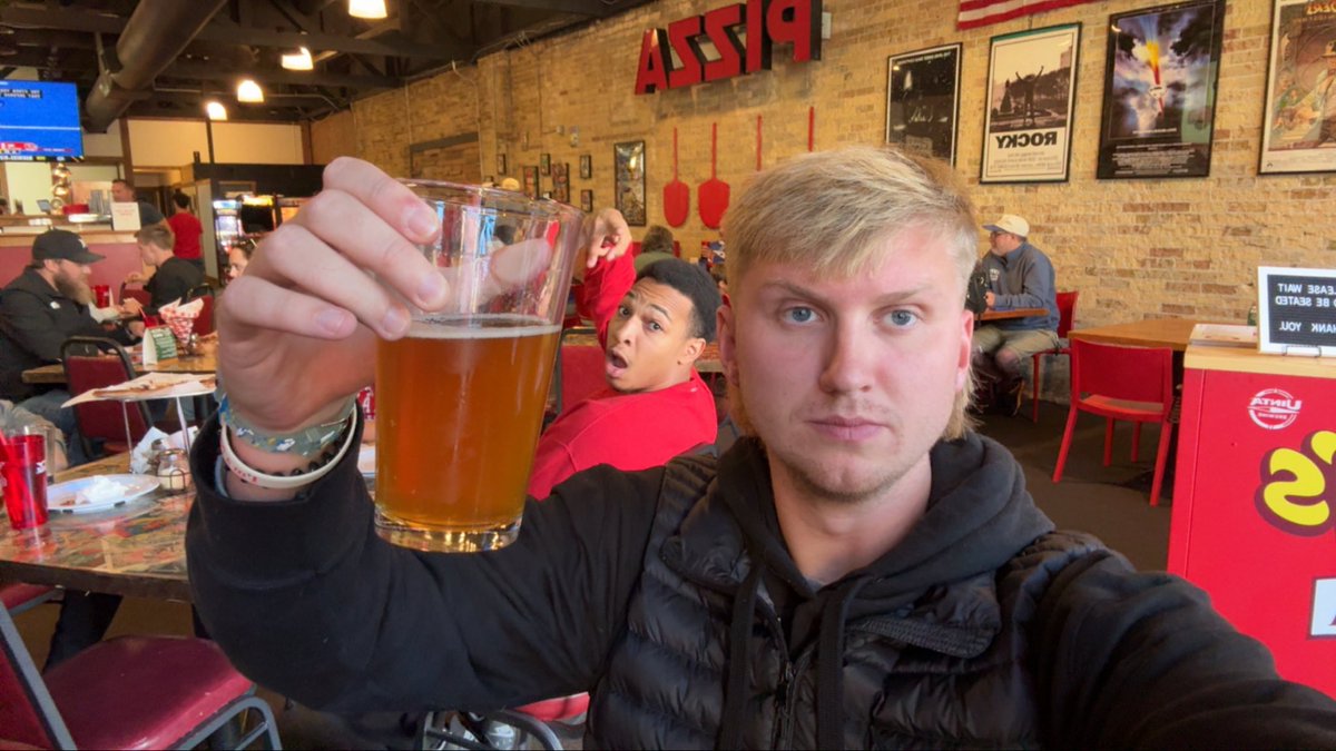 believe it or not, BYU fans are actually very normal people and you can certainly get a beer (even the alcoholic kind) on a saturday before a football game. 

the more you know.