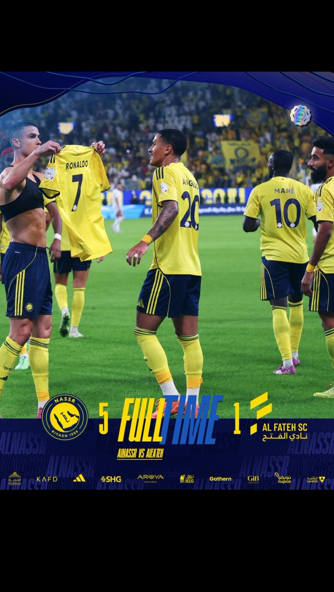 #النصر_الفتح
الف مليار مبرووووووك ياعالميين
🟡🔵🟡🔵🟡🔵🟡🔵
صدارة  نزيهة