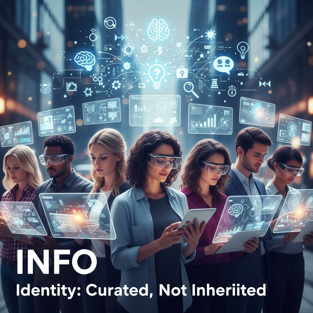 theminorityeye's tweet image. Think of your beliefs as playlists: are you in charge of the mix, or did someone else press play? INFO Identity is curated, not inherited. #CurateYourFeed #INFOIdentity