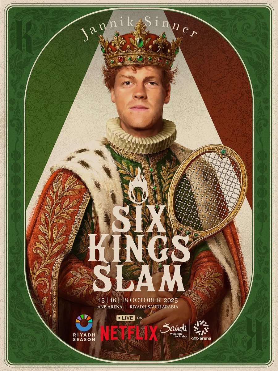 ¡Jannik Sinner es el BICAMPEÓN del Six Kings Slam! 🏆

El italiano, al igual que el año pasado, derrotó en la final a Carlos Alcaraz por 6-2 y 6-4.

MAMMA MIA 👑