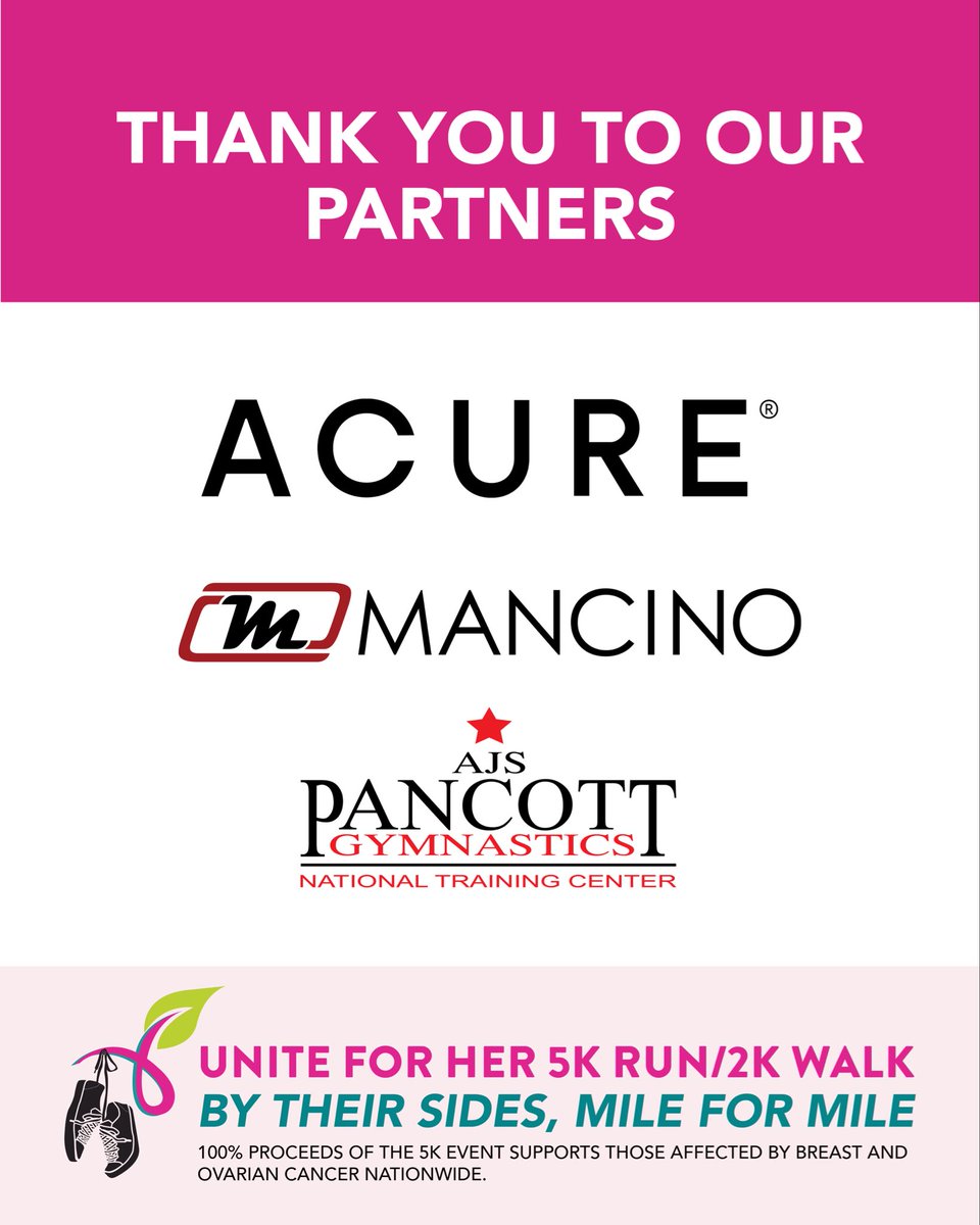 Thank you to our 5K Partners!
