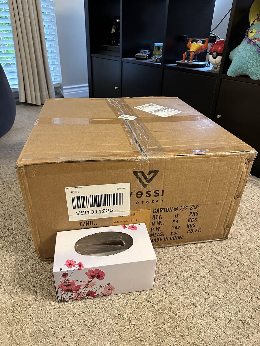 originaljenugc's tweet image. For anyone thinking UGC is a scam.. I just received my package worth $1000 of waterproof shoes and I’m getting paid 4-figures to make content for them.
But you’re still out here thinking its an MLM 🤷♀️
Tissue box for reference
#ugc #ugccreator