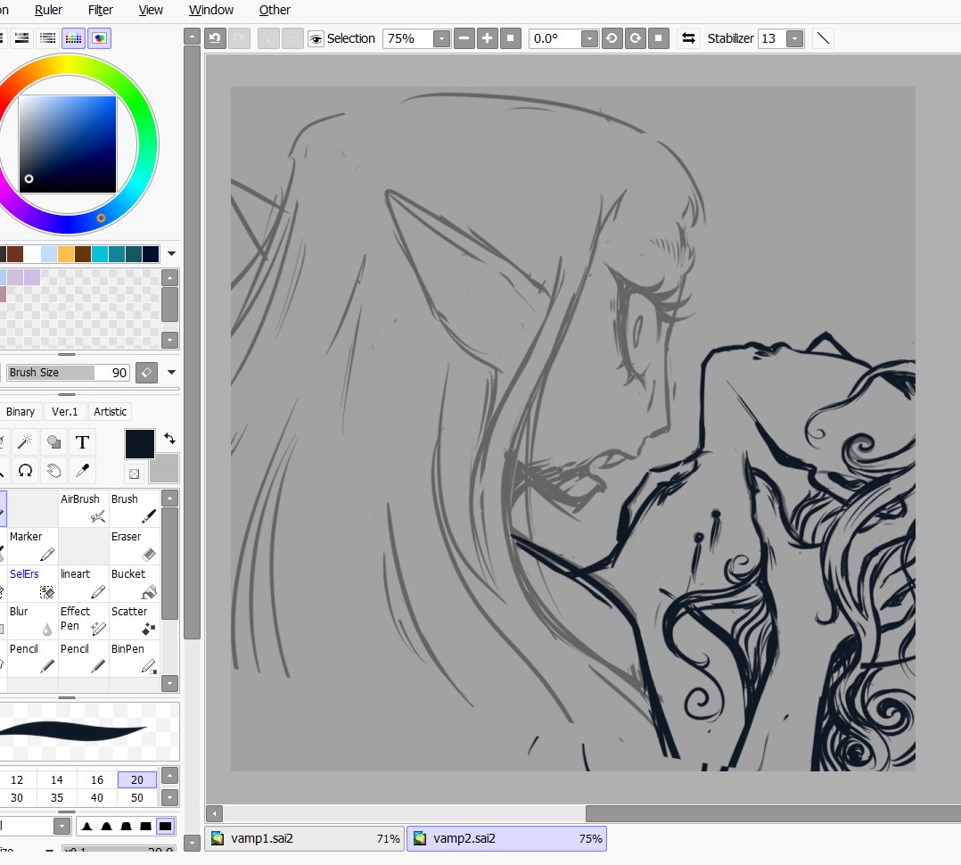 kyuunix's tweet image. yo: voy a hacer un dibujo rapido no me voy a complicar mucho

...

bueno