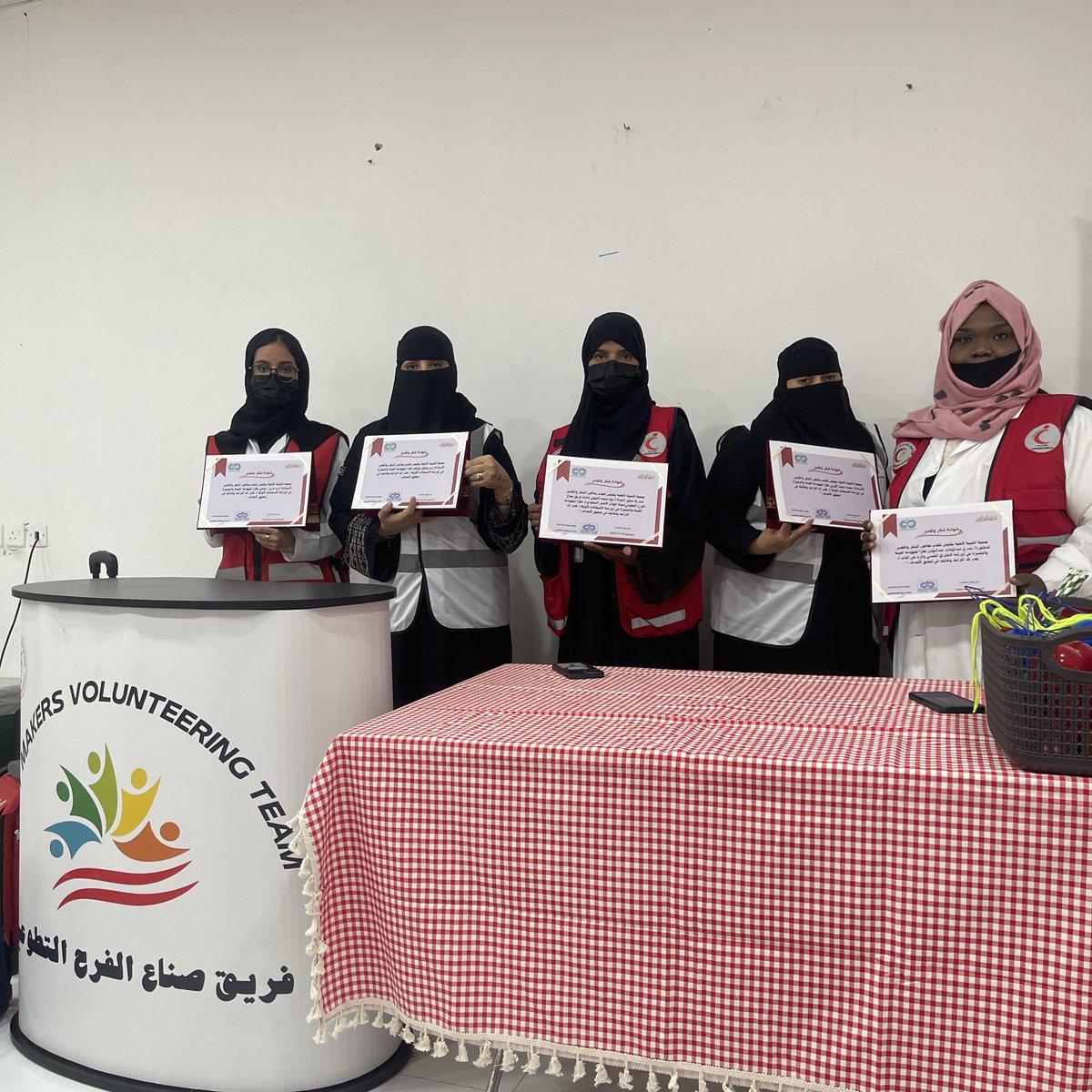 #يحدث_الآن 

كل الشكر والتقدير للقائمين والمنظمين <a href="/happinessmake1/">فريق صناع الفرح التطوعي</a> 
في وقتٍ يُعد فيه المجتمع بأمسّ الحاجة لمثل هذه المبادرات الهادفة التوعوية التي تُنقذ الأرواح وتنشر المعرفة 🎯.

بارك الله بجهودكم، وجزاكم خير الجزاء 💫..