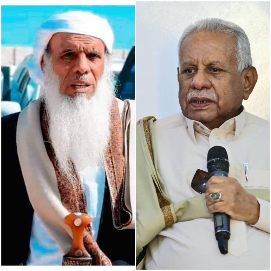 رئيس مرجعية قبائل حضرموت يطمئن على صحة رئيس هيئة الحكماء بمجلس حضرموت الوطني

أجرى الشيخ عبدالله صالح الكثيري، رئيس مرجعية قبائل حضرموت، اتصالاً هاتفياً بالشيخ عبدالله مبروك بن عجاج النهدي، رئيس هيئة الحكماء بمجلس حضرموت عضو الهيئة العليا بالمرجعية، للاطمئنان على صحته عقب الوعكة