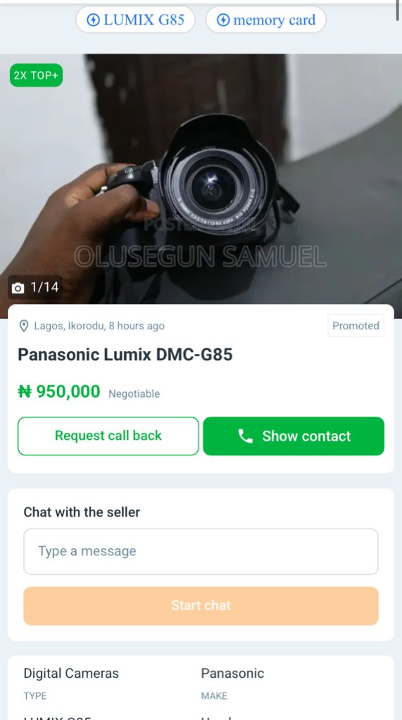 emmamakesvideos's tweet image. Hello everyone, i need help raising money to get a camera for my videography journey
I Need ₦650,000
7088239725 Opay – Emmanuel
Every little bit helps 🙏🏽 even a repost
Started with just my phone, now I want to step up and take it to the next level