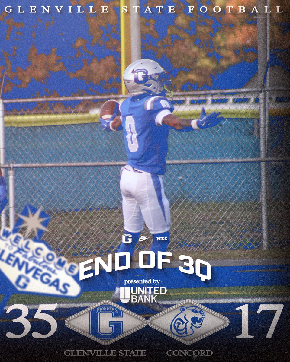 GlenvilleStFB's tweet photo. Leading as we head into the 4th quarter!

#GoPioneers https://t.co/odJ4DV6MiE