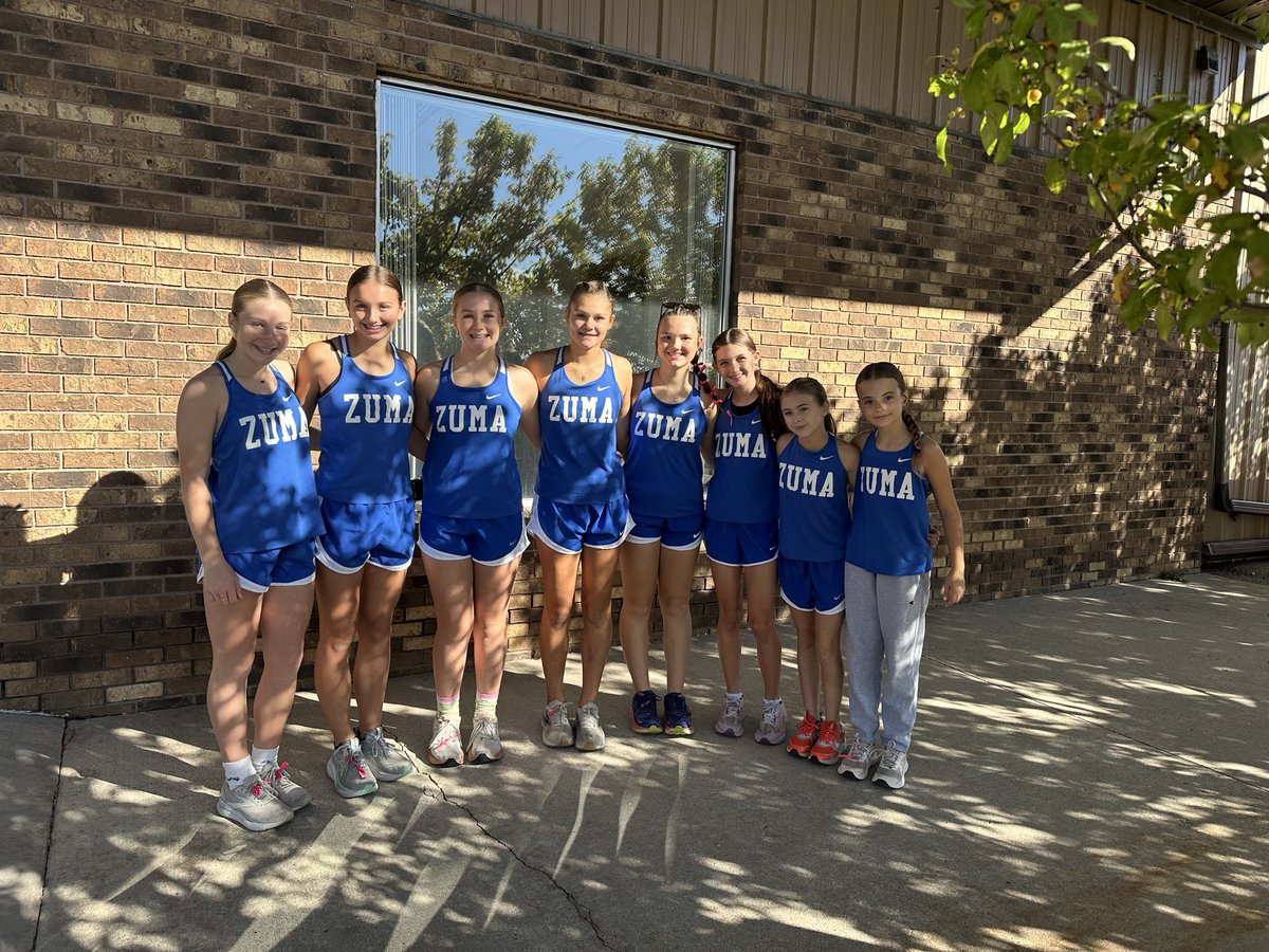 The JH Girls competed at the JH state cross country meet at Ankeny Centennial this afternoon! The entire team had a great day of 2-mile best times which led them to a 6th place team finish!

Congrats to Ava (2nd), Brea (26th), Addi (39th), and Teagan (40th) for earning medals!