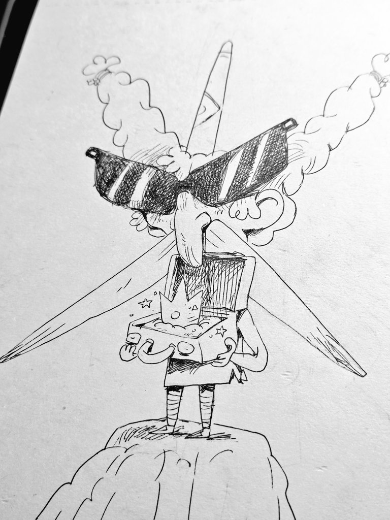 Day . 18 Deal
Inktober