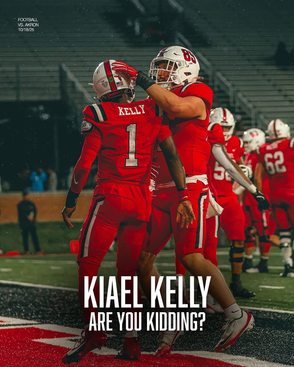 bsusportslink's tweet image. That’s three rushing TDs for QB1.  @kiael_kelly 

#BallState • #ChirpChirp