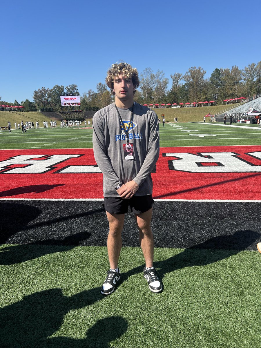 Thank you <a href="/NGUFootball1/">North Greenville Football</a>  and coach <a href="/Nate_Garner_75/">Nate Garner</a> for the gameday invite!! Had a great time at North Greenville