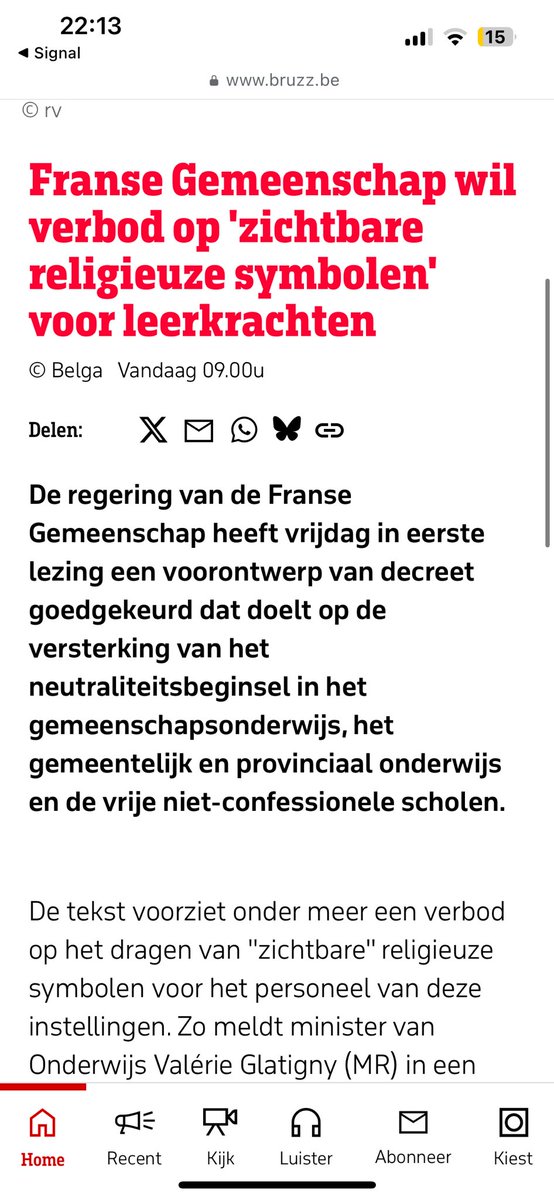 Wat in Vlaanderen niet lukt ondanks stoere verklaringen in regeerakkoord kan wel in Wallonië. Waarop wachten we <a href="/Zu_Demir/">Zuhal Demir</a>?