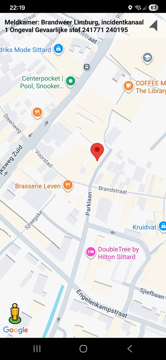 Ongeval met gevaarlijke stoffen in Sittard