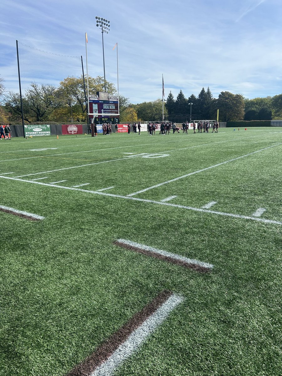 Great day <a href="/FORDHAMFOOTBALL/">Fordham Football</a> today! Thank you <a href="/ArtAsselta/">Artie Asselta</a> and <a href="/Coach_Conlin/">Joe Conlin</a> for an awesome experience!