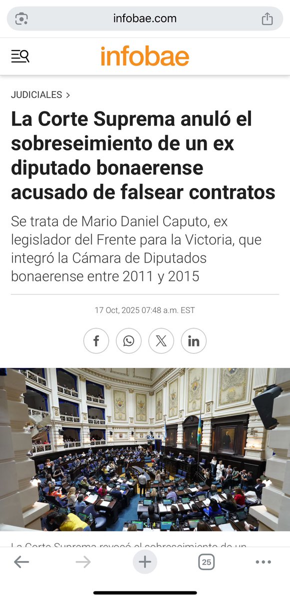 Bien por la corte y vergüenza por la cámara penal.

Otro Kukita con condena Firme 😁🤝🏻