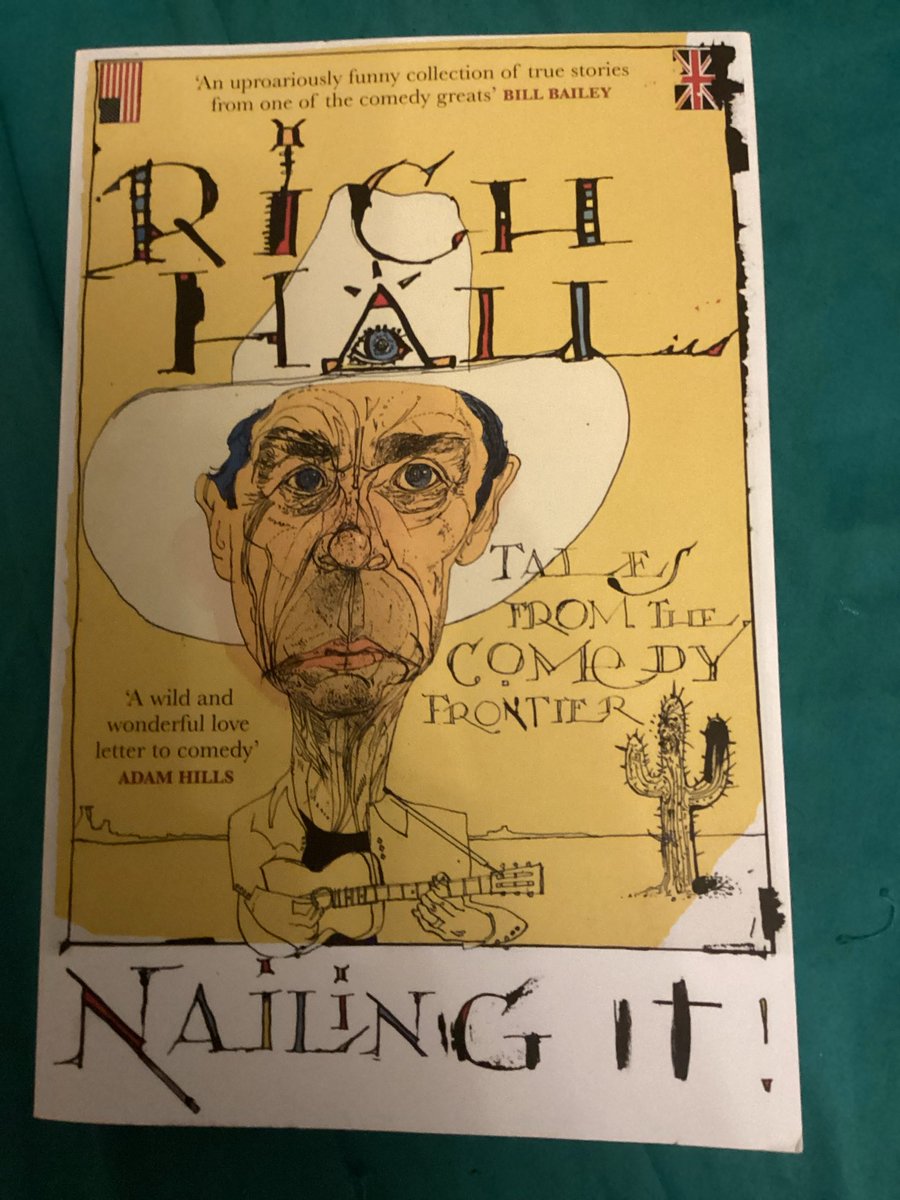 Saw <a href="/TheRealRichHall/">@TheRealRichHall</a> at Southport Comedy Festival last night, had to rush off to get back to the kids, couldn’t queue to buy the book. Walked into Cancer Research today, brand new copy in the 2 for £1 section! Fantastic!