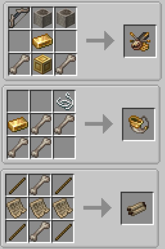 Wero_lovernite's tweet photo. Avances 🔥ICE AND FIRE 2🔥
Estos serán los crafteos de la nueva ballesta gigante, el cuerno de dragón y el pergamino de estadisticas de Dragón, este será el que nos permita ver datos importantes como su cuota de alimentación.
#minecraft #modsminecraft #minecraftmods https://t.co/SlkCfaGnwK