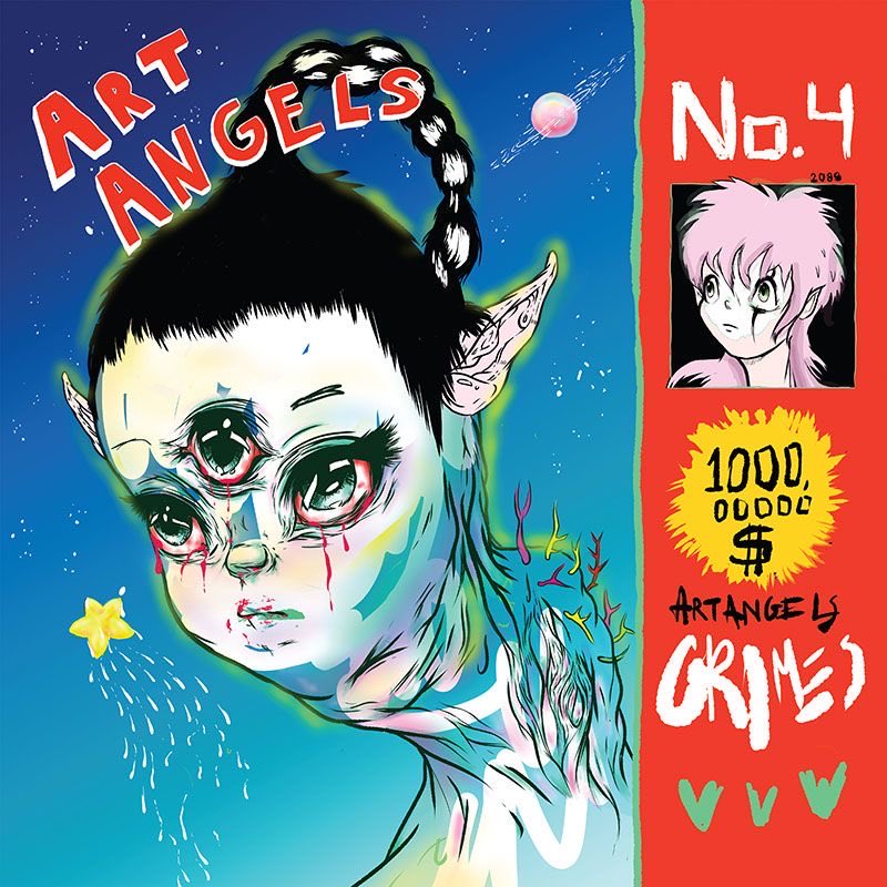 grimes’ albums that appeared in paste magazine’s ‘the 250 greatest albums of the 21st century so far’: 

Visions (#196)
Art Angels (#56)
