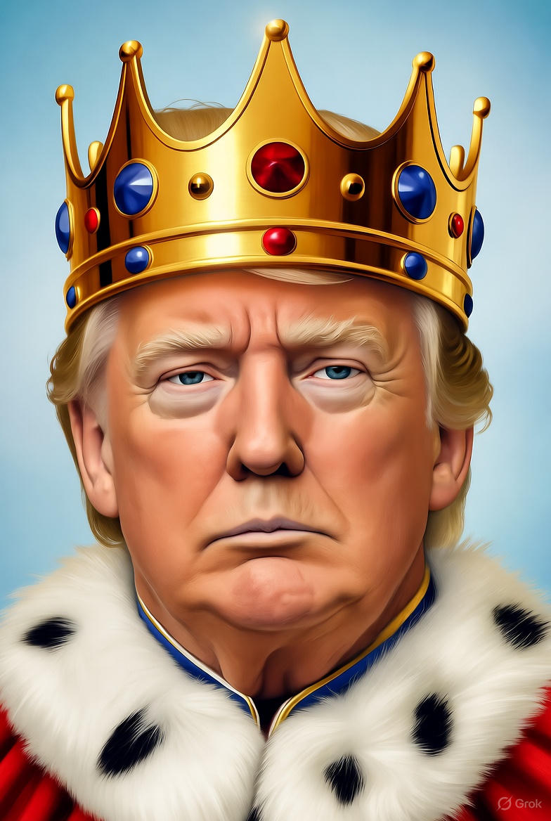 EddieB2Good's tweet photo. @DouglasEmhoff King Donald, RESTORER OF THE REPUBLIC, will be speaking today. https://t.co/a1me8XndFn