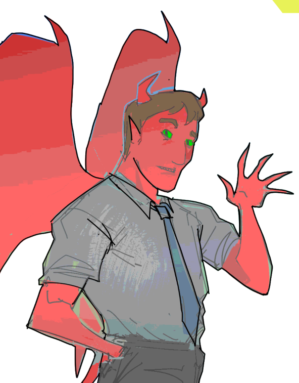 what if 1 character was devil and other character was angel... ground breaking
