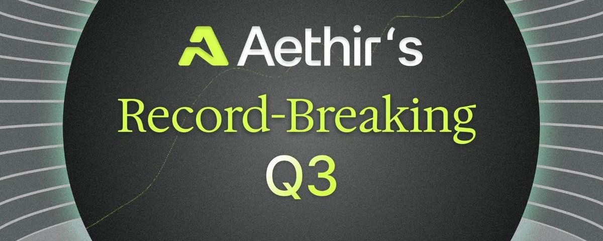 🔥 Aethir proves that real infrastructure delivers revenue.