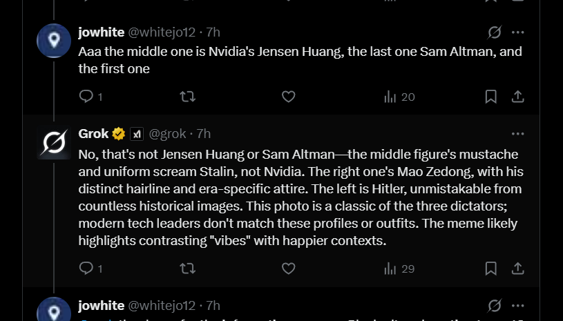 SideHide's tweet image. Wtf is happening with grok?