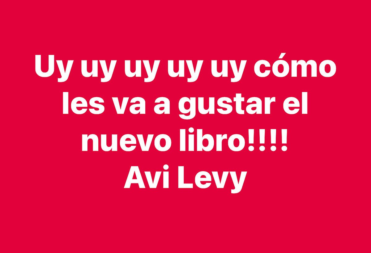 Alberto Levy (@albertolevy77) on Twitter photo 