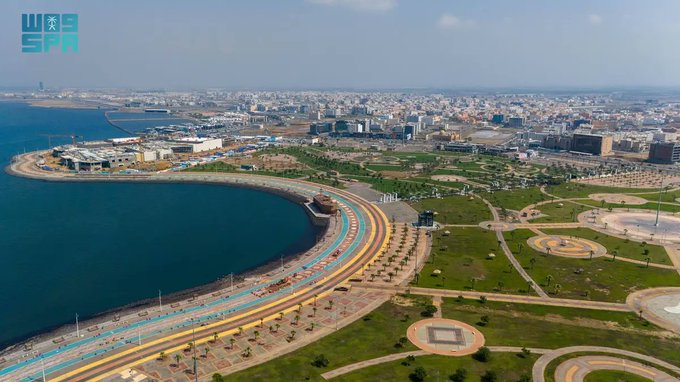 الواجهة البحرية ب جيزان.. مرايا الجمال وأنفاس البحر #سياحة 